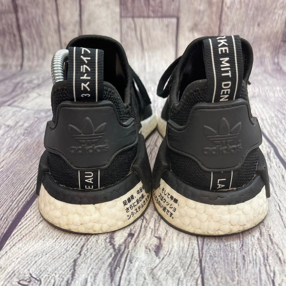 Adidas NMD_R1 Japan Core Black Women's Size 6 Athletic Running Sneakers Shoes - Picture 2 of 10